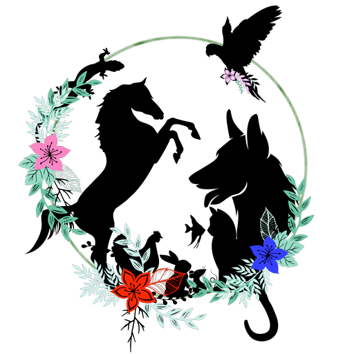 logo La boutique aux poils version cercle, animalerie à Mouans Sartoux