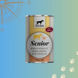 William's Senior Poulet et Boeuf 395g