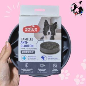 Gamelle Anti-Glouton Grise