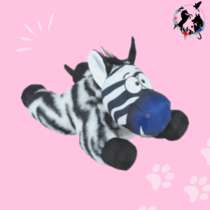 Peluche Caleb le Zèbre pour Chien | Jouet Doux
