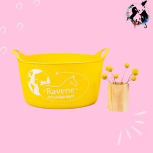 Seau Flexible Ravene pour Cheval | Éco-responsable