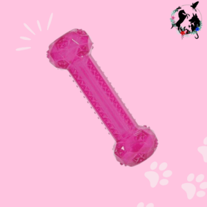 Jouet Stick Pop Rose pour Chien | Mastication et Jeu